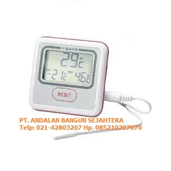SK SATO Cat.No. 1740-50 Digital Min-Max Thermometer Model PC-3500