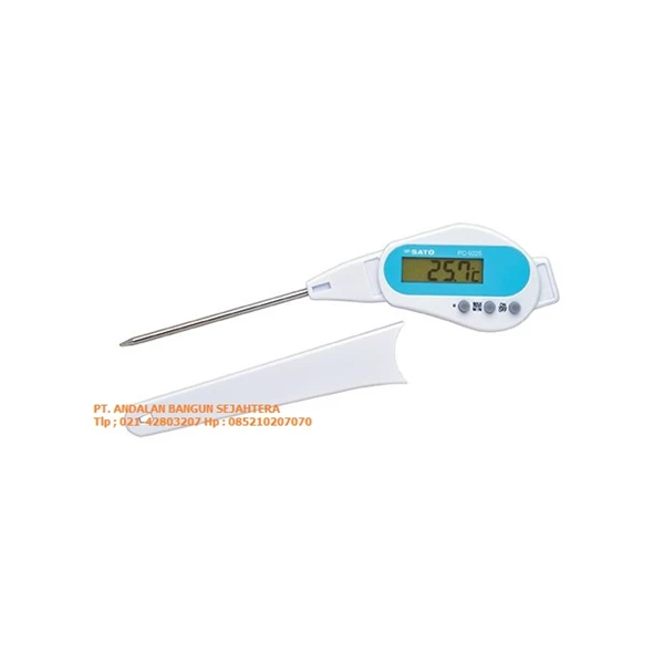 Drip-proof Digital Thermometer SK Sato cat. 1754-00 Model PC-9225