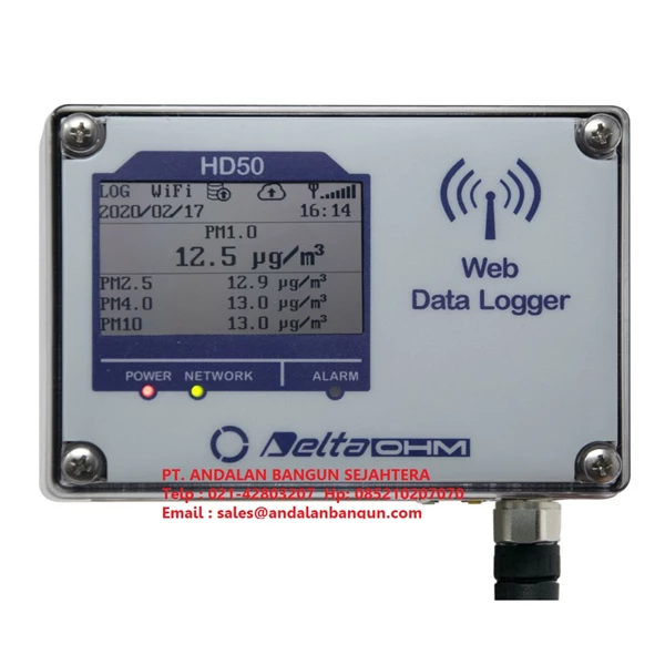DELTA OHM HD50PM – Particulate Matter Web Data Logger