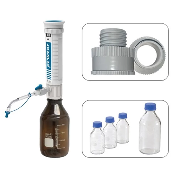 Bottle-Top Liquid Dispenser  DA-2 ML/DA-5ML/DA-10ML/DA-30ML/DA-60ML JOANLAB