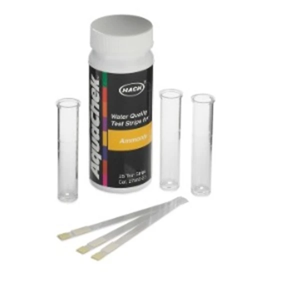 Hach 27553-25 Ammonia (Nitrogen) Test Strips0-6.0 mg/L