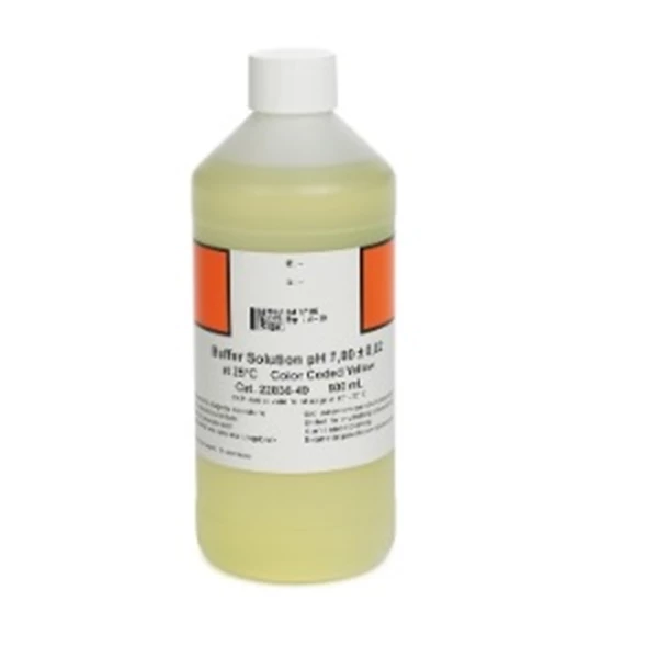Hach 22835-49 Buffer Solution pH 7.00 Colour-coded Yellow 500 mL
