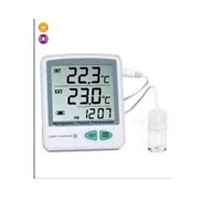 Digital Min/Max-Alarm-Thermometer With Date/Time Setting Type 13030 cert.temp. -20°C N/A