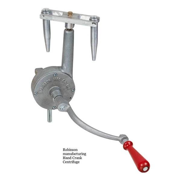 Robinson manufacturing Hand Crank Centrifuge