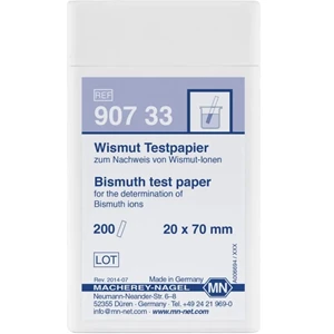 MACHEREY-NAGEL 90733 Qualitative Bismuth test paper for Bismuth 60 mg/L Bi