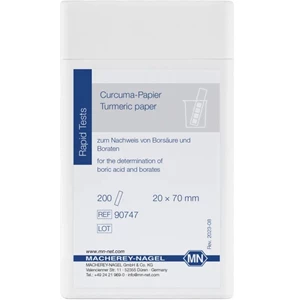 MACHEREY-NAGEL 90747 Qualitative Turmeric paper for Boric acid 100 mg/L HBO