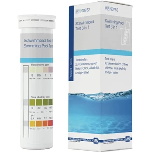 MACHEREY-NAGEL 90752 Semi-quantitative test strips Swimming pool test 3 in 1