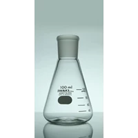 IWAKI Erlenmeyer Flask With TS Joint Without Glass Stopper 