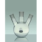 IWAKI Boiling Flask Flat Bottom With TS Joint 3 Neck 1