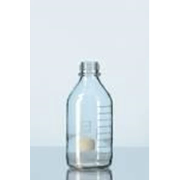 DURAN protect laboratory bottle  with DIN thread GL 45 plastic coate