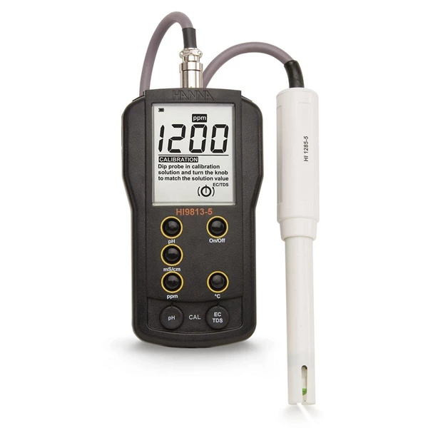 HANNA Portable pH EC TDS Meter HI98135