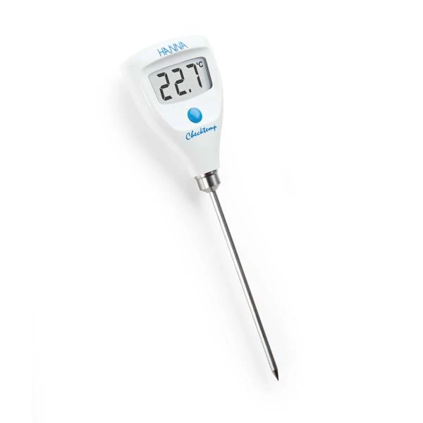 PH Meter  HI-98501 Checktemp Digital Thermometer with Stainless Steel Penetration Probe