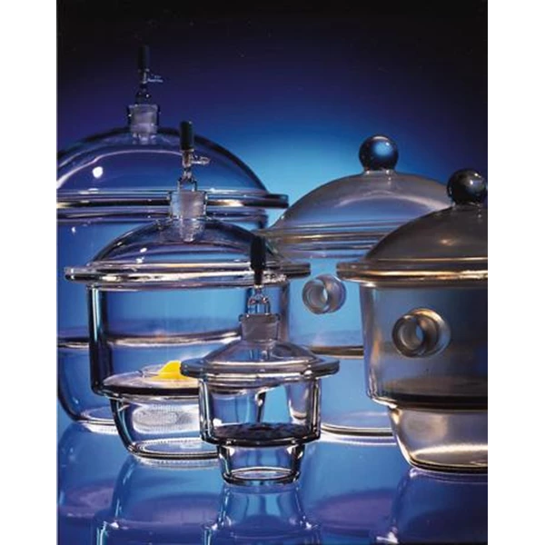 DURAN Glassware Vacuum Desiccator Set 