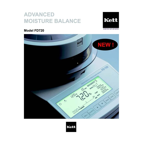 KETT Infrared Moisture Balance FD-720