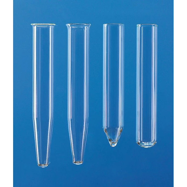 Centrifuge tubes Glass Un ungraduated