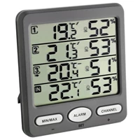 30305410  Klima Monitor Wireless Thermo hygrometer inclusive 3 transmitters
