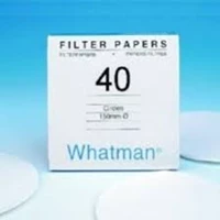 Whatman™ 1440-110 Ashless Grade 40 Quantitative Filter Paper Diameter: 11cm Pore Size: 8µm (Pack of 100)