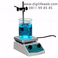 SH-2 Digital Lab Thermostatic Hot Plate Magnetic Stirrer Mixer 12*12cm 220V