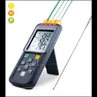 4-CHANNEL DATA LOGGER FOR TEMPERATURE TYPE 15210 Suitable for thermocouples types K J  E  T  N  R  S